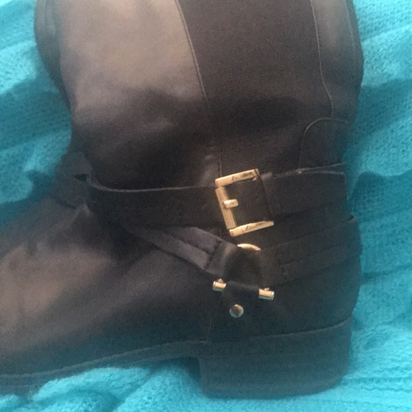 🥾 Hilfiger Leather Buckle Boots FC06 - Picture 4 of 4